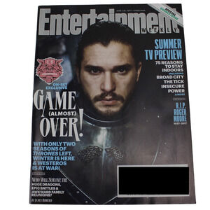 Entertainment Weekly June 2/9 2017 #1468/1469 Kit Harington Game of Thrones Dbl